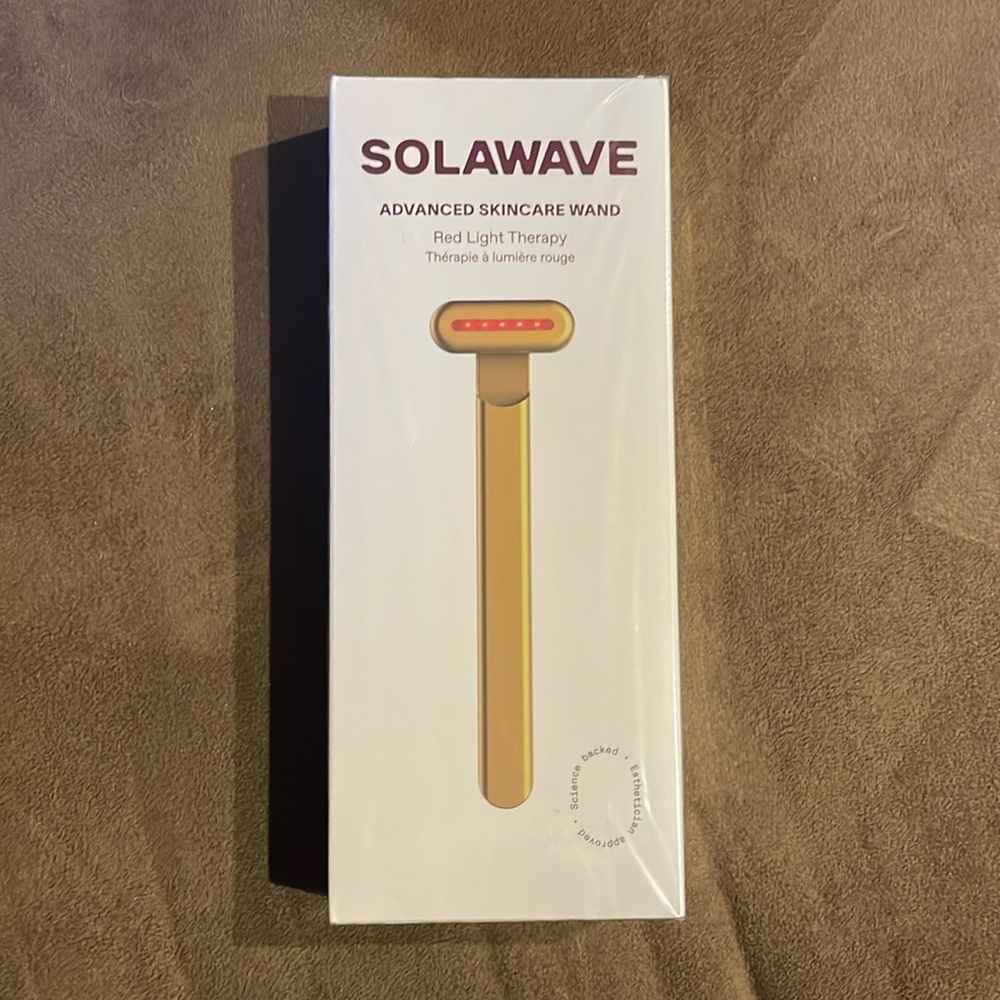 New in Box Solawave Advanced Skincare Wand
